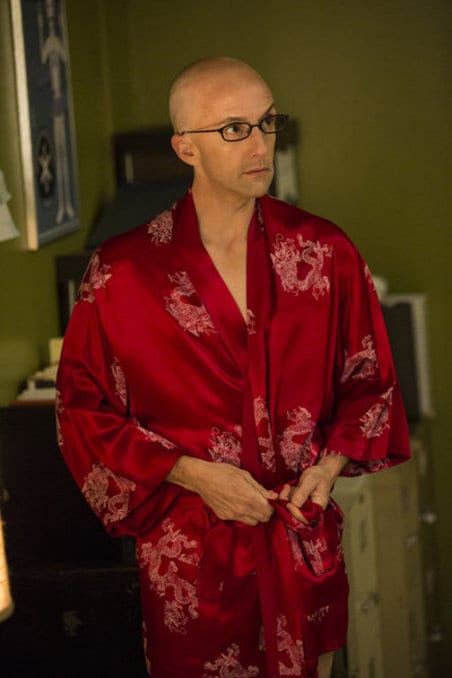 Dean in a Kimono