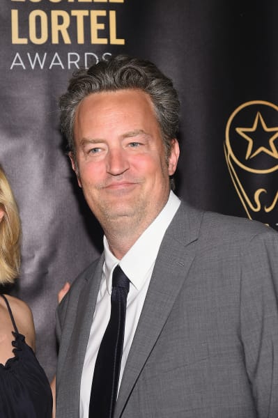 Matthew Perry attends 32nd Annual Lucille Lortel Awards at NYU Skirball Center