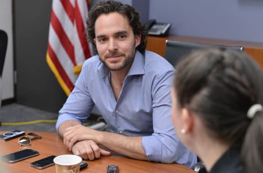 Covert Affairs Q A Manolo Cardona On A Complicated Character Daddy Issues And More Tv Fanatic