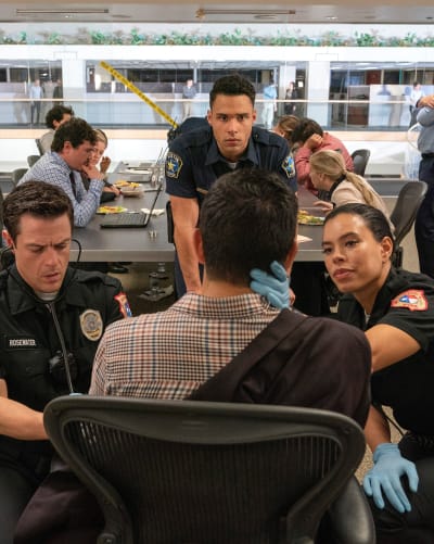 Crazy Time at the Office - 9-1-1: Lone Star Season 1 Episode 2