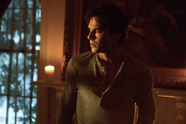 Damon in Deep Trouble - The Vampire Diaries