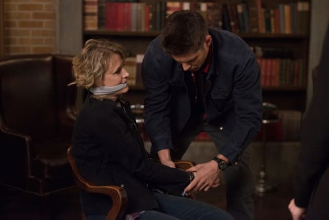 Bound and gagged - Supernatural Season 12 Episode 22