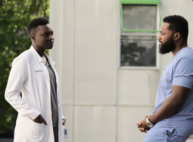 Navigating a New Relationship - The Resident Season 4 Episode 2
