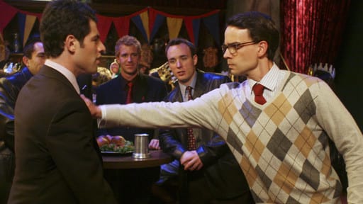 Henry Pushes Nick