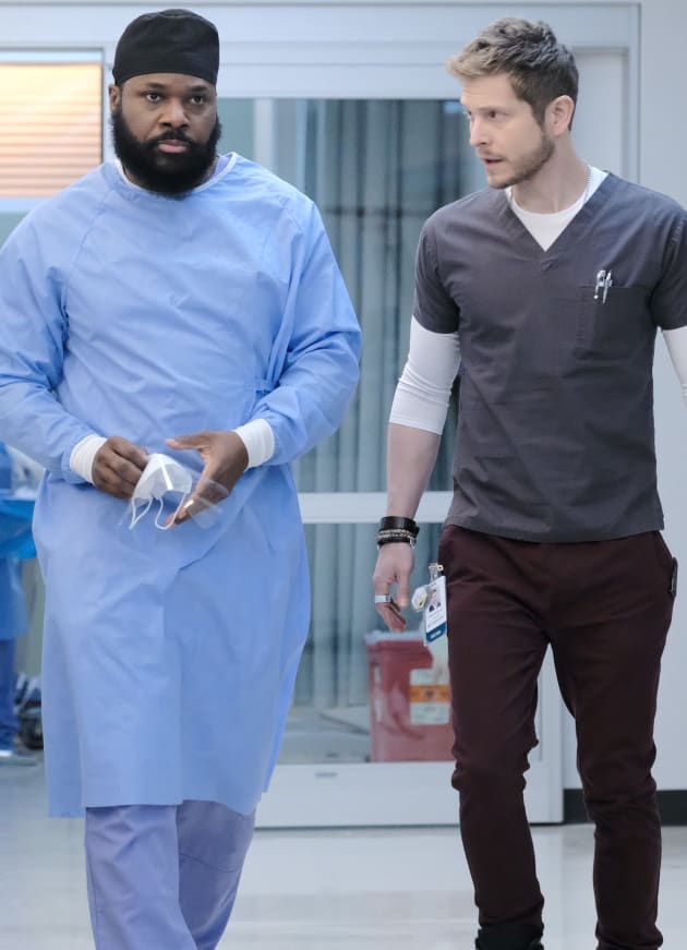 Working Together - Tall - The Resident Season 2 Episode 17