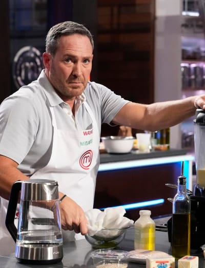 Wayne Blends It Up -tall - MasterChef Season 13 Episode 6