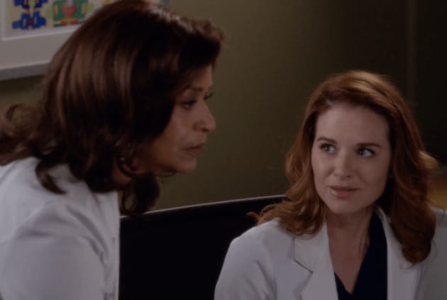 Catherine and April