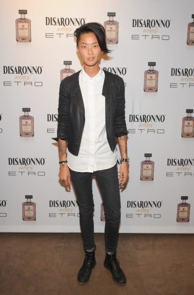 Celebrity Chef, TV Personality Kristen Kish attends DISARONNO Wears ETRO Launch Event