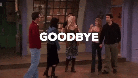 Goodbye Friends - TV Fanatic