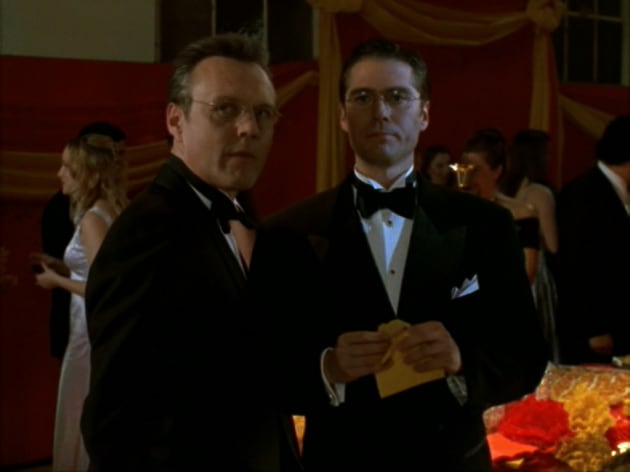 Buffy The Vampire Slayer Rewatch The Prom Tv Fanatic Angel — angel initially loves buffy from afar, watching her as she is called to her destiny as the slayer; buffy the vampire slayer rewatch the