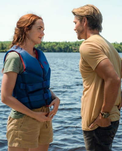 Maggie and Cal by the Water - Sullivan's Crossing