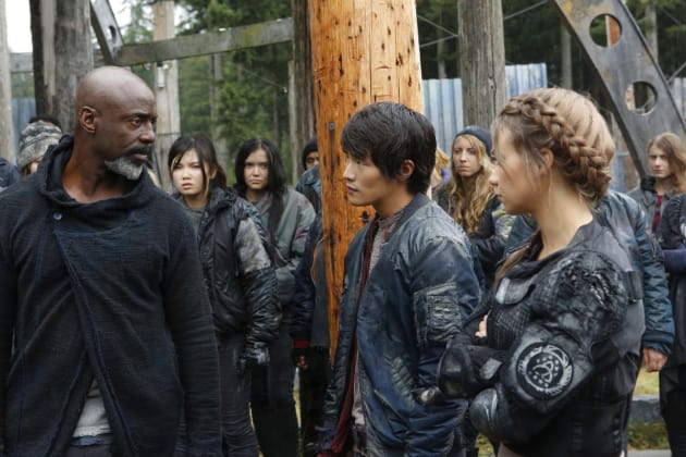 Monty and Harper - The 100 Season 4 Episode 4