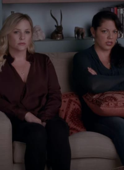 Callie and Arizona in Therapy - Grey's Anatomy Season 11 Episode 5