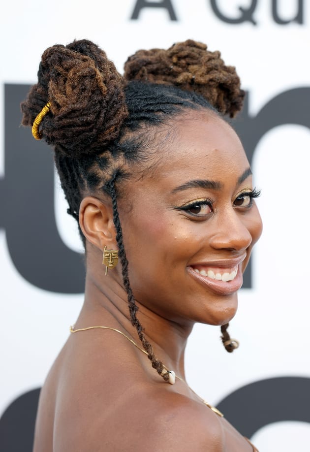 Zuri Adele at Summer of Soul with Questlove in 2021 TV Fanatic