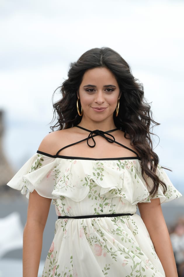 Camila Cabello walks the runway during "Le Defile L'Oreal Paris 2021"