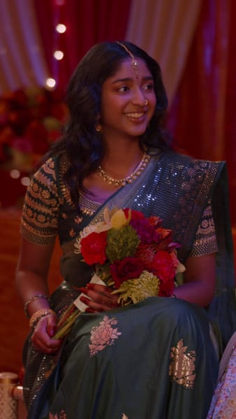 Devi in sari - Never Have I Ever Season 4 Episode 10