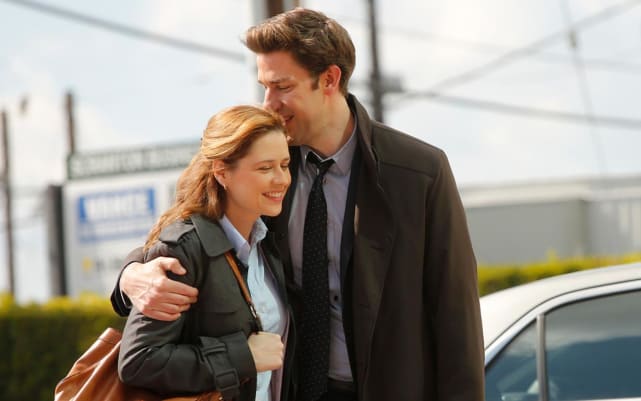 Jim and pam the office