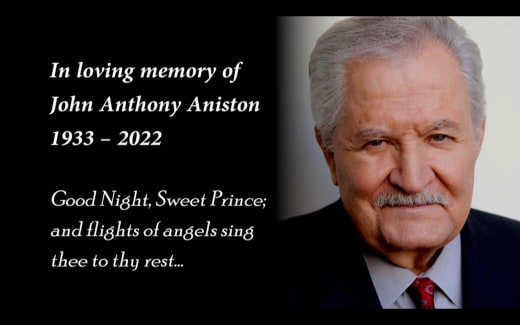 In Memory of John Aniston - Days of Our Lives