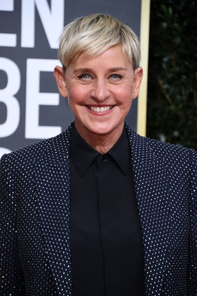 Ellen DeGeneres Attends Golden Globes 77