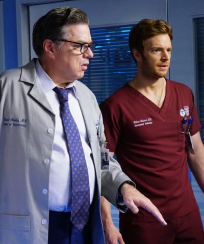 Will Consults Dr. Charles - Chicago Med Season 5 Episode 7