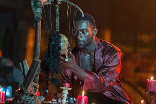 Papa Midnite Chats with Cedilla - Constantine Season 1 Episode 5