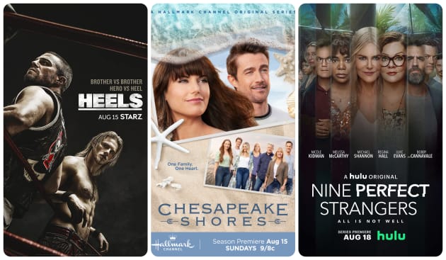 What to Watch: Heels, Chesapeake Shores, Nine Perfect Strangers.