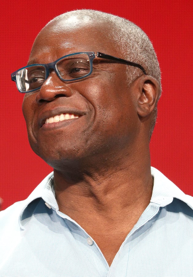 Actor Andre Braugher of the television show "Brooklyn Nine-Nine" speaks ...