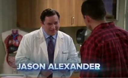 Jason Alexander on Two and a Half Men: First Look!