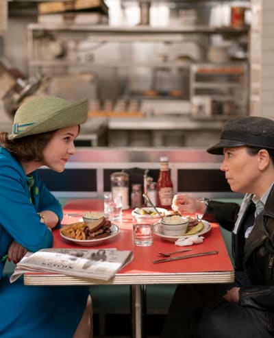 Midge & Susie at the Stage Deli - Tall - The Marvelous Mrs. Maisel Season 4 Episode 1