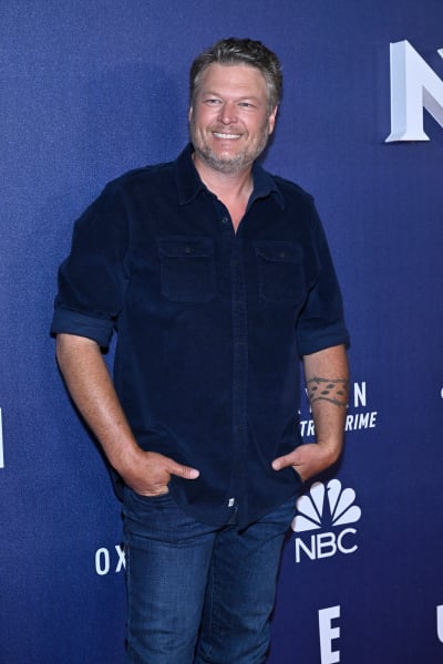 Blake Shelton attends the 2022 NBCUniversal Upfront 