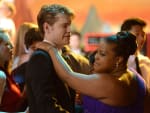 Sam and Mercedes at the Prom