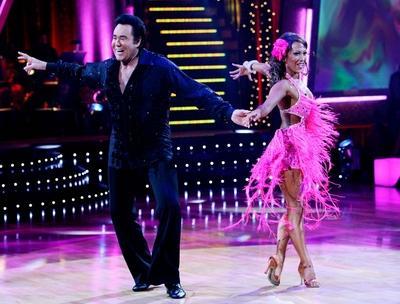 Waye Newton and Cheryl Burke