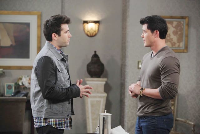 Paul Presses Sonny - Days of Our Lives