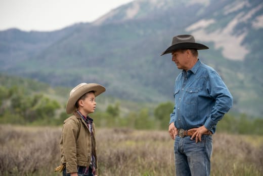 Grandson and Grandpa - Yellowstone Season 3 Episode 3