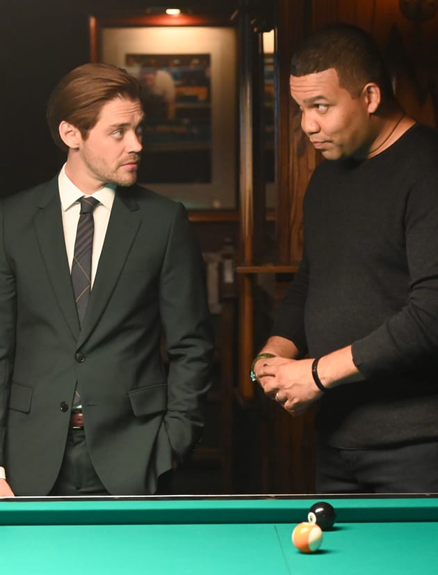 Pool Buddies - Tall - Prodigal Son Season 1 Episode 9