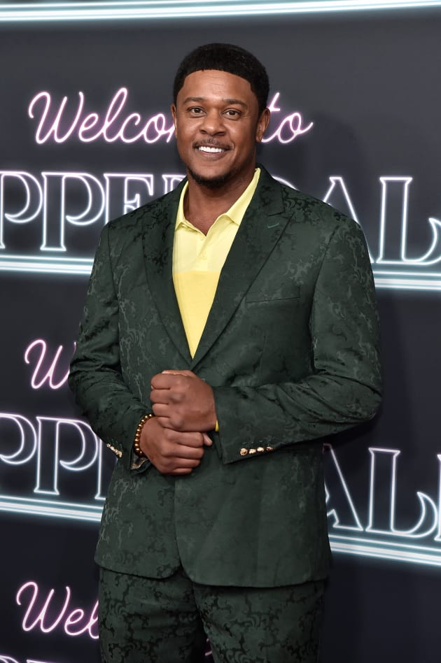 Pooch Hall attends the Los Angeles premiere of Hulu's "Welcome to Chippendales"