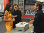 Padma Lakshmi, Isaac Mizrahi and Fabio Viviani.