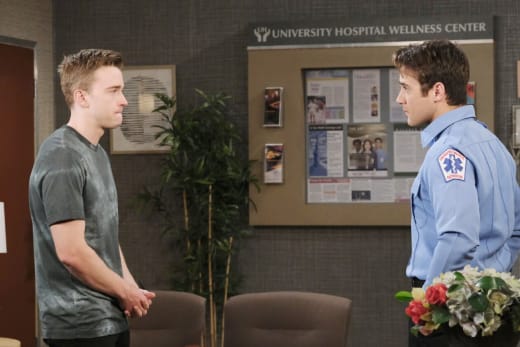 Confiding in JJ - Days of Our Lives