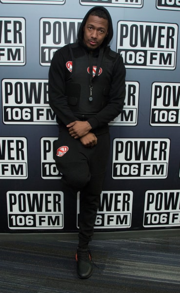 Nick Cannon Attends Radio Event