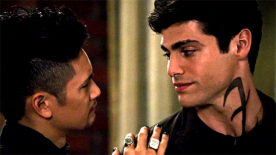 Magnus and Alec - Shadowhunters