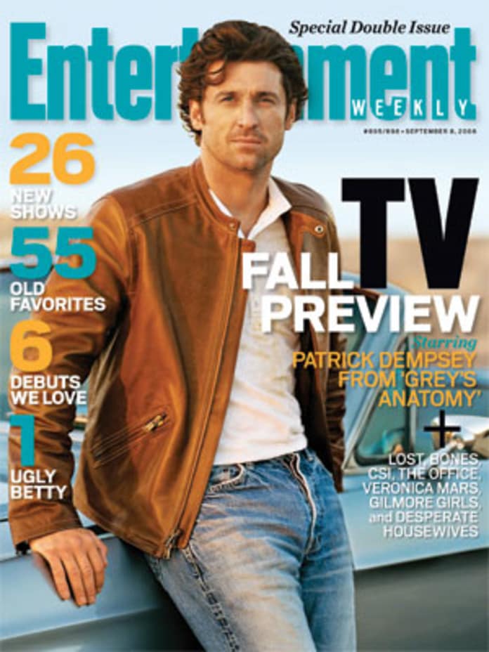 Patrick Dempsey Grey S Anatomy Grace Cover Of Entertainment Weekly Tv Fanatic