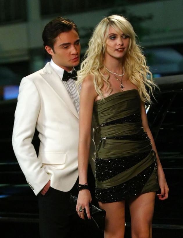 Ed Westwick and Taylor Momsen