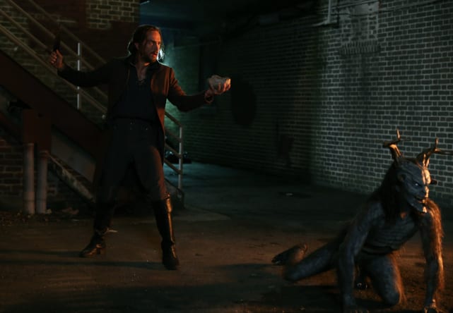 Fighting a Demon - Sleepy Hollow