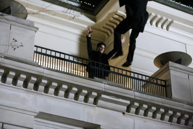 Pushed by Damon
