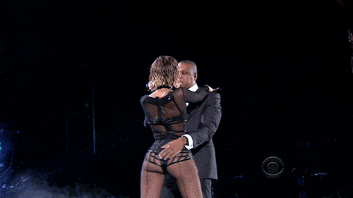 Beyonce and Jay-Z at the Grammys