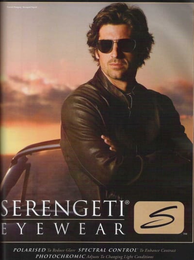 Patrick Dempsey For Serengeti