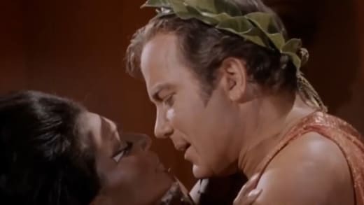 Kirk and Uhura Kiss - Star Trek: The Original Series