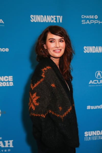Actress Lena Headey poses for a at a Sundance special screening of "Fighting with My Family"
