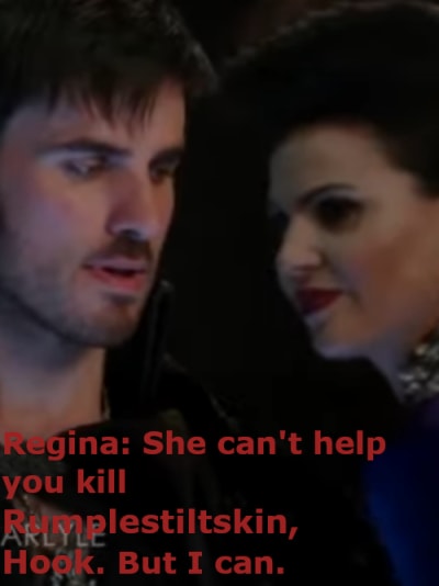 Hook and Regina Discuss Belle