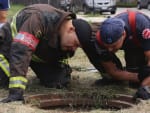 Cruz and Severide in action - Chicago Fire Season 10 Episode 3